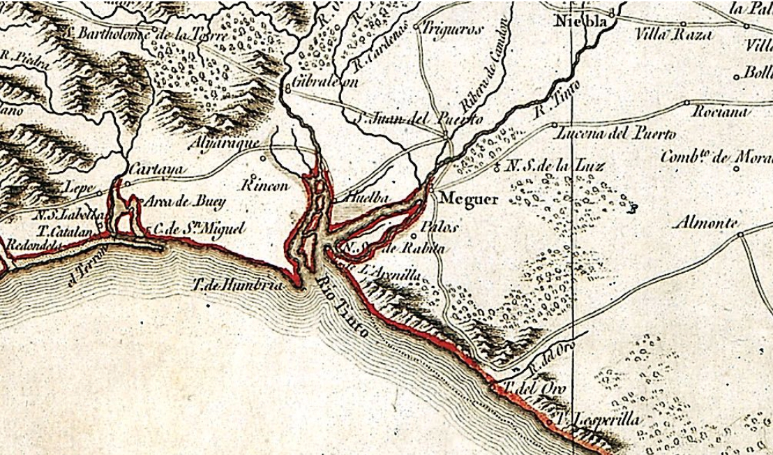 1746 Mappa ou carta geographica dos reinos de Portugal e Algarve